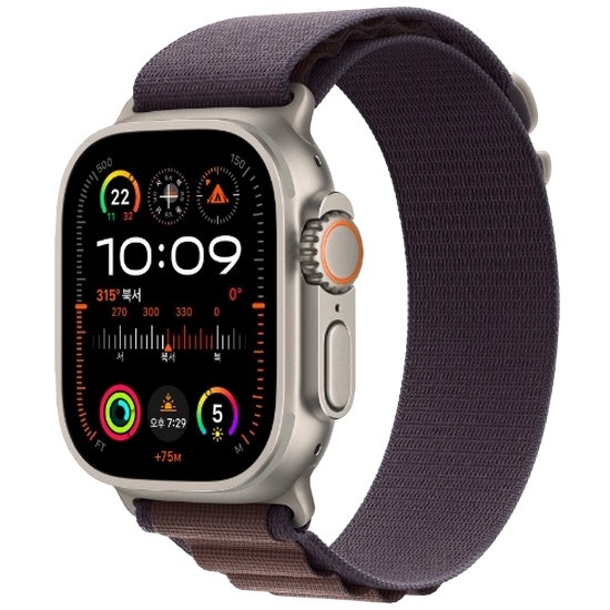 APPLE 워치 울트라2 49mm Cellular 내추럴 티타늄